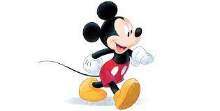 mickey walking